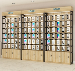Kệ trưng bày điện thoại bằng gỗ giá rẻ, giá đỡ trưng bày phụ kiện điện thoại, tủ trưng bày phụ kiện điện thoại - Product Image 2