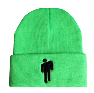 <span class=keywords><strong>2021</strong></span> nueva moda Billie Eilish sombrero bordado otoño y invierno Unisex esposado acrílico Beanie - Product Image 5