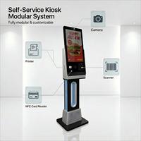 Kiosco de Autoregistro Sinmar de 24 Pulgadas para Hotel, Android Windows, Kiosco de Autoservicio con Pantalla Táctil Interactiva