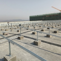 Sistem Braket Pemasangan Panel Surya yang Dapat Disesuaikan untuk Atap Beton Datar, Kit Rak PV Hunian & Komersial, Daya Tahan 20-25 Tahun