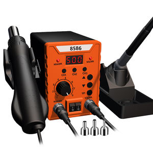 Pistolet à air chaud OEM pour dessoudage, <span class=keywords><strong>fer</strong></span> à <span class=keywords><strong>souder</strong></span> électronique, station de retravaillage 2-en-1 pour ordinateur portable et usage domestique - Product Image 1