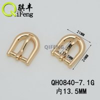 QIFENG boucle de ceinture en métal de différentes tailles pour vêtements ceinture veste manteau portefeuille montre sac en cuir faisant des accessoires boucle broche
