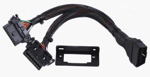 OBDII 1 남성 2 여성 300mm 언더대시 Y 케이블 20awg 두꺼운 알루미늄 버스 웨이 와이어 하네스 - Product Image 6