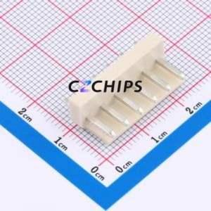 ZX-VH3.96-6PZZ-GW Wire-to-<b>Board</b> <b>Pin</b> Header Through hole Component (THT),P=3.96mm Connector 1x6P 3.96mm Through Hole VH - Product Image 1