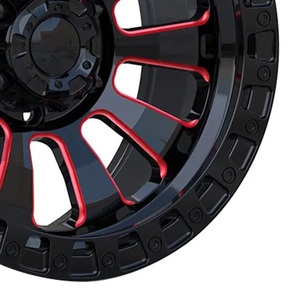 Roues tout-terrain Beadlock 4x4 16 17 18 19 20 21 22 pouces, alliage forgé, pick-up et roues de SUV, jantes de déport négatif pour SUV - Product Image 5