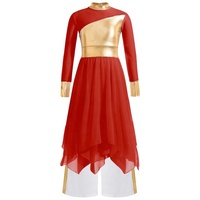 6-16 vente en gros enfants formation Dancewear filles scène robes de danse Performance porter contemporain enfants Costumes de danse