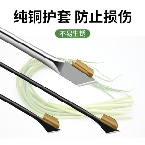 Garlic Scape Knife Stainless Steel Extended Rust Resistant Agricultural Harvesting Tool - Product Image 4