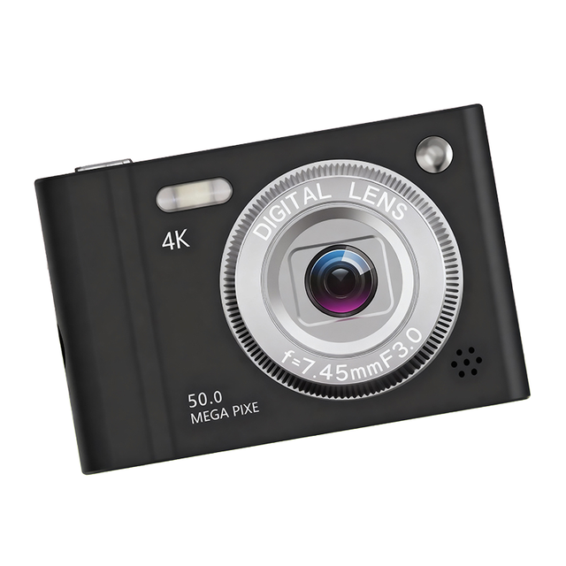 High-Definition 48 Million Pixel Kids Digital Mini DSLR Toy Camera with 4K Professional CMOS Imaging Sensor