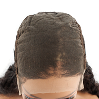 Perruques en cheveux naturels sans colle, perruques brésiliennes en cheveux naturels à ondulations profondes, livraison directe, avec service OEM / ODM