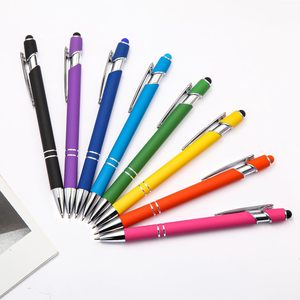 Custom Logo 2 in 1 Touch Screen Luxury Ballpoint <b>Pen</b> with Stylus Tip Eco-Friendly Metal Promotional <b>Gift</b> Low Price Ballpoint <b>Pen</b> - Product Image 4