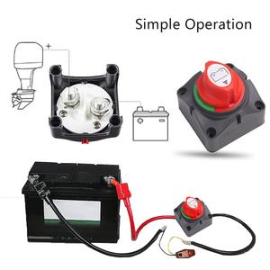 Interruttore Isolatore Batteria 12V 250Amp Interruttore di Spegnimento Alimentazione On/Off per Auto Barca Marina - Product Image 6