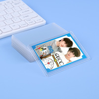 Vente en gros de Toploader transparent de cartes personnalisées Chargeur par le haut Mtg Yugion Card Folder Toploader Karte Halter Toploader pour Photocard