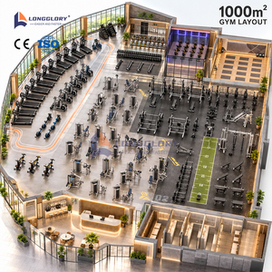 Paquete de Equipamiento de Gimnasio Personalizado de 1000 m² Directo de Fábrica, Solución Completa para Centro de Fitness, Máquinas de Cardio y Fuerza - Product Image 6