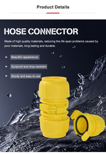 Precio más bajo Accesorios de plástico Adaptador de grifo Riego Jardín Conector de manguera rápida para jardín al aire libre - Product Image 2