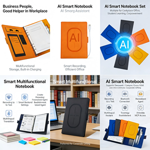 สมุดบันทึกอัจฉริยะ AI ปกหนัง PU 80 แผ่น พร้อมโลโก้สั่งทำพิเศษ สำหรับเป็นของขวัญธุรกิจและองค์กร - Product Image 6