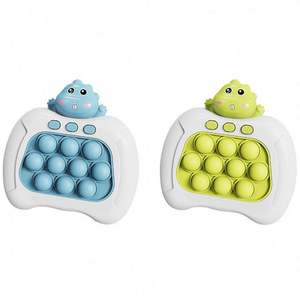 Juguetes Novedosos 2023, Juego de Presión Rápida, Rompecabezas Electrónico Popit con Luz, Consola Portátil, Juguetes LED de Burbujas, Juego de Presión Rápida para Niños - Product Image 1