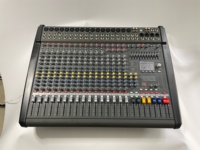 Mélangeur Audio Numérique Professionnel Powermate 1600-3 Double 99 DSP de Haute Qualité, Style Mini Contrôleur DJ, Vente en Gros