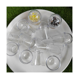 Mini tasses vides DIY en résine pour breloques de shaker, pour boissons au boba, bijoux, accessoires de porte-clés - Product Image 1