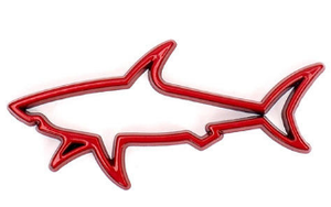 Shark Vinyl Sticker Cartoon Design Self Adhesive Body <b>Decal</b> For <b>Car</b> Side Emblem Decorative Fender Accent - Product Image 3