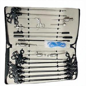 Juego de Instrumentos Quirúrgicos Laparoscópicos de Acero Inoxidable de Alta Calidad, 28 Piezas, Pinzas Portaagujas Manuales para Cirugía de Columna Vertebral - Product Image 3