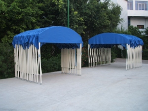 야외 이동식 푸시풀 어닝 전동 농구장 어닝 접이식 개폐형 대형 창고 어닝 행사 텐트 - Product Image 5