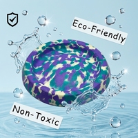 Jouet interactif pour chien en mousse EVA écologique de 21 cm, disque volant indestructible anti-ennui, vente en gros d'usine