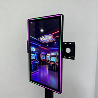 Nouvel écran tactile capacitif 32 pouces 4K 16:9 DVI/USB, panneau plat en acrylique, éclairage pour borne d'arcade, centre de jeux et exposition