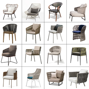 <span class=keywords><strong>Muebles</strong></span> de <span class=keywords><strong>Terraza</strong></span> de <span class=keywords><strong>Aluminio</strong></span> y Cuerda para Exteriores, Resistentes al Agua, Personalizados al por Mayor para Jardín, Hotel y Restaurante, Mesas y Sillas para Exteriores - Product Image 5