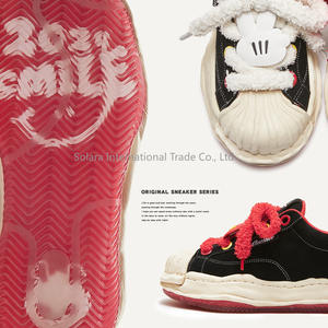 Manufacturer Custom Logo Retro Low Top Skateboard Sneakers Canvas Slip-On Casual Basketball <b>Shoes</b> <b>Men</b> Women Spring Autumn Winter - Product Image 5