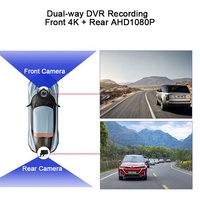 Système multimédia vidéo de voiture portable avec écran tactile de 7 pouces, CarPlay sans fil, Android Auto filaire, tablette de voiture, caméra de tableau de bord à double objectif