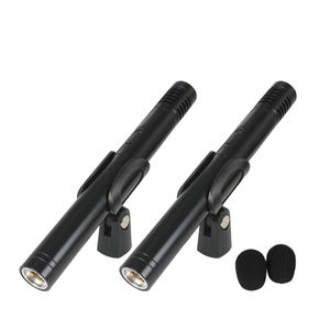 Kit de micros de batterie QK7 7 pièces filaires dynamiques cardioïdes/omnidirectionnels à réduction de bruit (entièrement en métal) - Cymbales de grosse caisse/batterie/<span class=keywords><strong>tom</strong></span> - Product Image 5