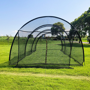 Gabbia da Battuta per Baseball Completamente Chiusa e Arcuata, Rete Protettiva Professionale per Allenamento all'Aperto, Pieghevole, per Adulti e Bambini, 22 Piedi - Product Image 3