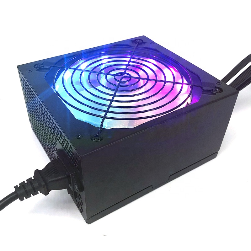 Новый вентилятор охлаждения 12 см Atx 80 + 750 Вт Rgb Psu 230 в компьютерный блок питания для геймеров