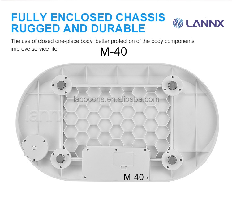 LANNX M-40 Digital Electronic Baby Weighing Scale with Height Meter - 40kg Capacity for Hospital Hom