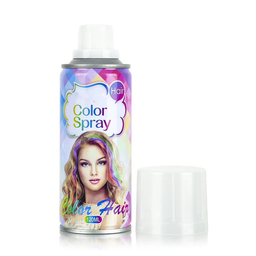 On Sale China Manufacturer Hair Products Color Dye Wild Temporary Hair Dye Washable Instantly Hairstyle Hair Color Spray