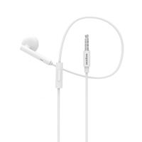 WOPOW WE04 Écouteurs filaires à réduction de bruit 3,5 mm, étanches IPX-4, charge sans fil, compatibles Alexa, batterie LED, DJ, téléphone portable