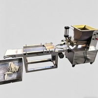 Machine à découper et diviser la pâte à pain continu, pour croissants, baguettes et autres pâtes à pain, avec fonction de façonnage