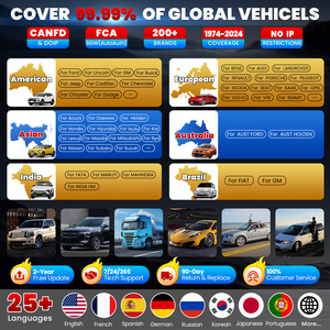 2025 X431 PRO3S+ Bidirectionnel Automobile avec Topologie OEM J2534 Codage en Ligne - Product Image 2