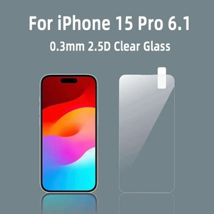 Protector de Pantalla de Vidrio Templado de Alta Transparencia, Anti-Rayones y Anti-Explosión, con Cobertura Total de Pegamento para Teléfonos Móviles iPhone 17 y 16 - Product Image 3