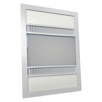Chauffe-plafond multifonctionnel en plastique halogène pour salle de bain avec ventilateur d'extraction haute efficacité et éclairage
