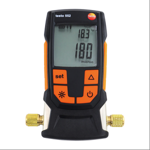 Original Testo 552 Digital Manometer HVAC Differential Meter with - Product Image 2
