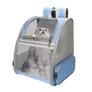 Mochila para Gatos Aprobada por Aerolíneas, Mochila de Senderismo para Perros, Transportín para Mascotas Pequeñas, Mochila Plegable e Impermeable para Gatos - Product Image 1