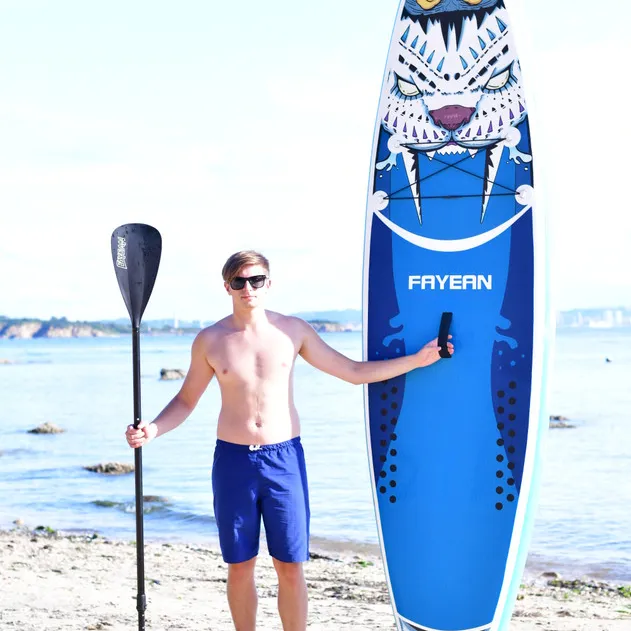 Fayean Hoge Kwaliteit Goedkope Prijs Oem Fabriek 2024 Hot Surfen Opblaasbare Stand Up Paddle Board Surfplank Yoga Boards Sup Board