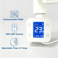 Termostato Digital Inteligente Tuya para Calentador de Toallas, Termostato de Marca Privada para Toallero Calefactado