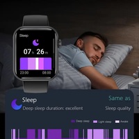 Reloj Inteligente con Pantalla Táctil Android H5, Monitor de Ritmo Cardíaco, NFC, Llamadas SOS, Resistente al Agua IP67, Magnético