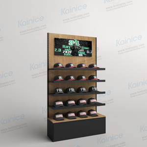 Kainice tùy chỉnh ván ép & kim loại giày thể thao và quần áo Hiển thị lịch thi đấu với lắp ráp dễ dàng cho các cửa hàng bán lẻ - Product Image 6