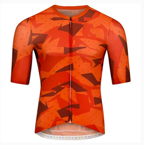 Maillot de cyclisme homme sans coutures, fabriqué en usine, design OEM, tissu recyclé, faible MOQ, livraison rapide, tailles personnalisées - Product Image 1