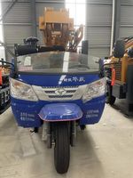 Foreuse à eau pneumatique montée sur trois roues, alimentée au diesel, Feida, 200 m, pompe à carottage, moteur, engrenage, boîte de vitesses, roulement 1