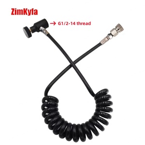 Manguera Remota HPA Microbore con Trenzado Interno de 2.5 Metros, Aleación de Aluminio con Conexión Rápida de 8mm para Herramientas Neumáticas OEM - Product Image 6