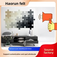 Panneau acoustique insonorisant en feutre polyester haute densité, panneau d'affichage mural, tableau d'affichage avec installation par colle
